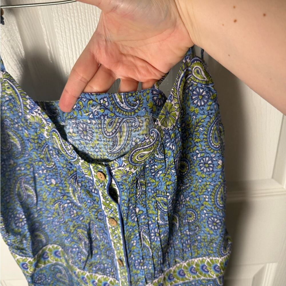 Veronica Beard Windansea Blue Paisley Maxi Dress - Picture 7 of 9